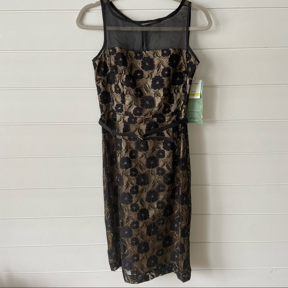 NWT J.Taylor Sleeveless Dress size 4